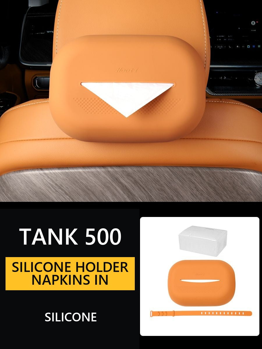 Silicone holder for napkins in a car for Tank 500