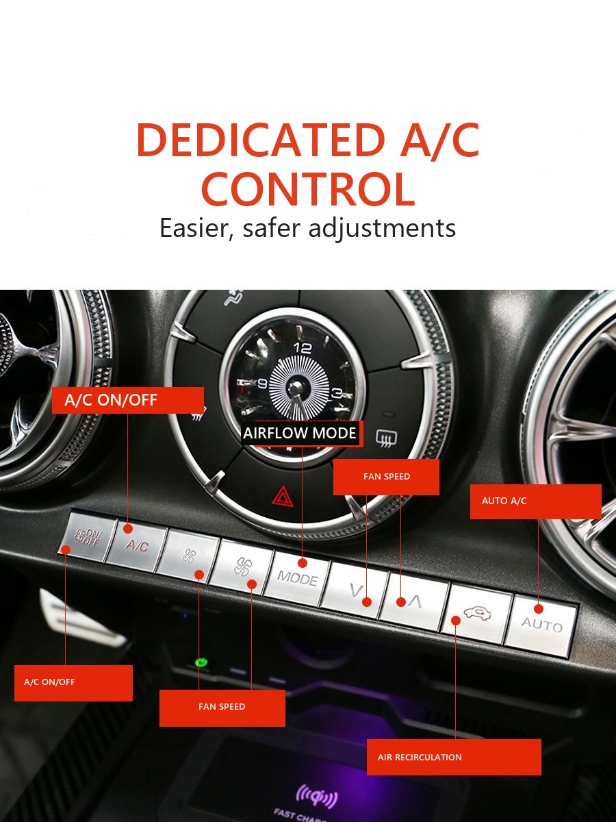 Kit for upgrade of air conditioning control buttons for Tank 300 2021-2022 models – image 2