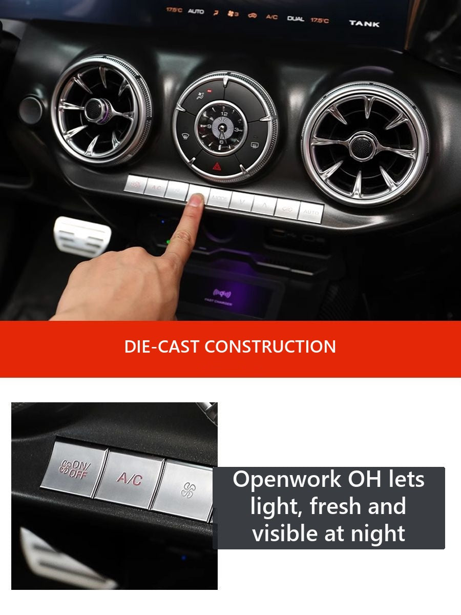 Kit for upgrade of air conditioning control buttons for Tank 300 2021-2022 models – image 4