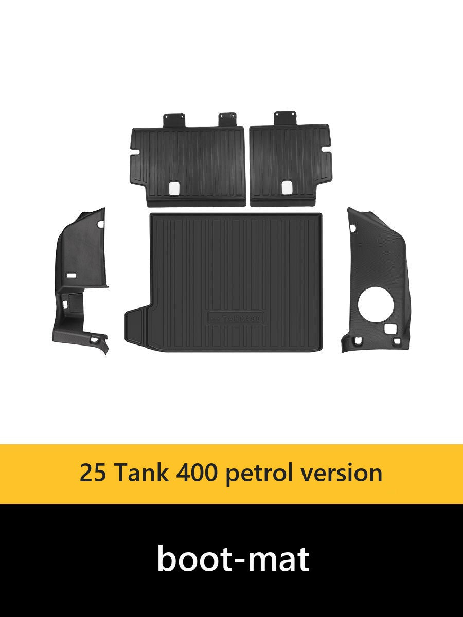 Waterproof trunk mat Tank 400 Hi4-T from TPE – image 8#Colour_Dark-gray