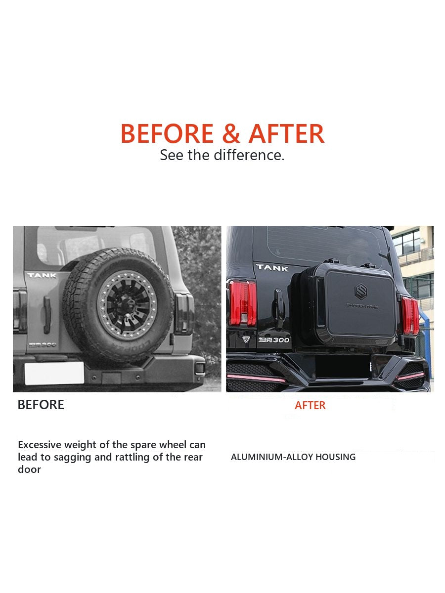 Modification of the box for storage on the tailgate Tank 300 – image 3