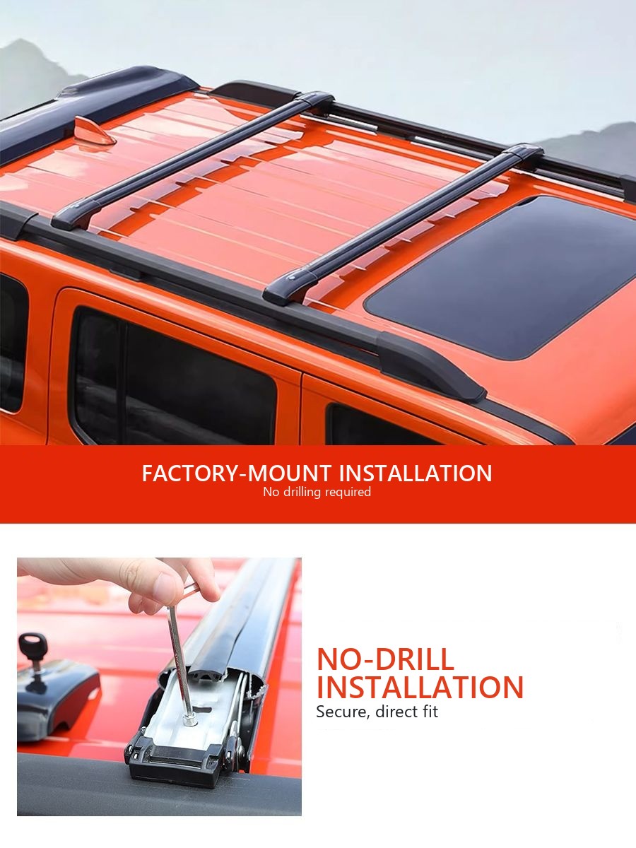 Tank 300 Aluminium crossbars for roof accessories for tuning – image 5