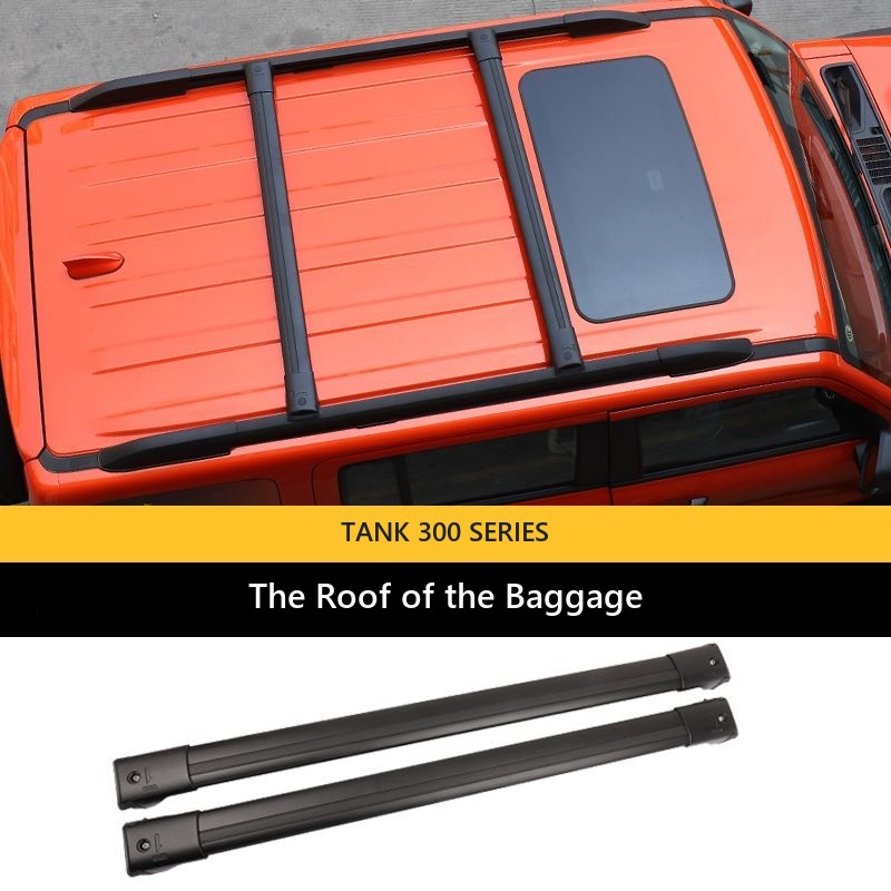 Tank 300 Aluminium crossbars for roof accessories for tuning – image 7#Colour_Matte