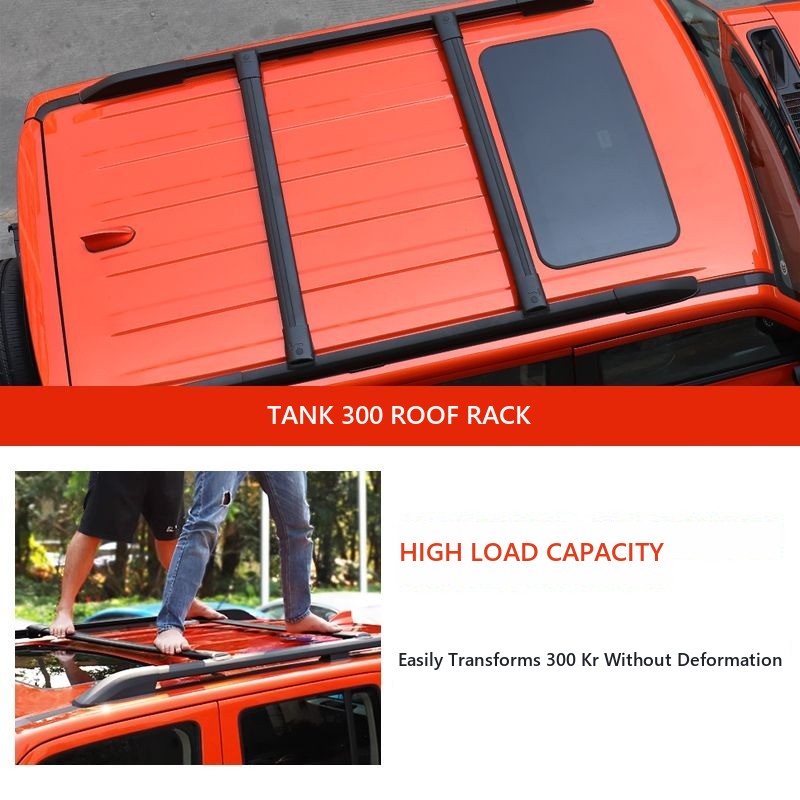 Tank 300 Aluminium crossbars for roof accessories for tuning – image 8