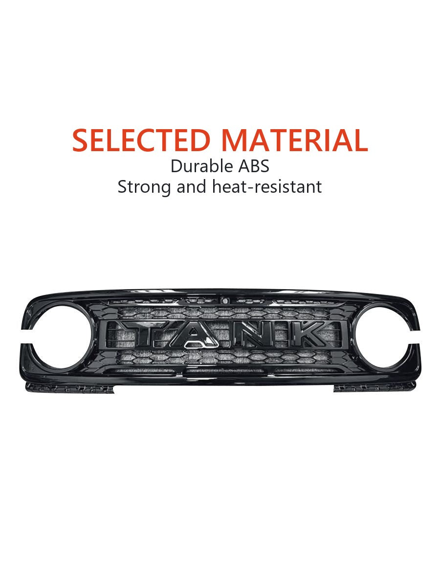 Decorative components for tuning of the radiator mesh of Tank 300 SUV – image 6