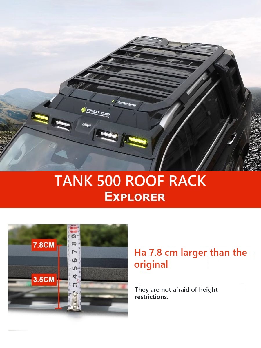 Set for upgrade of the lid trunk for the car Tank 500 – image 3