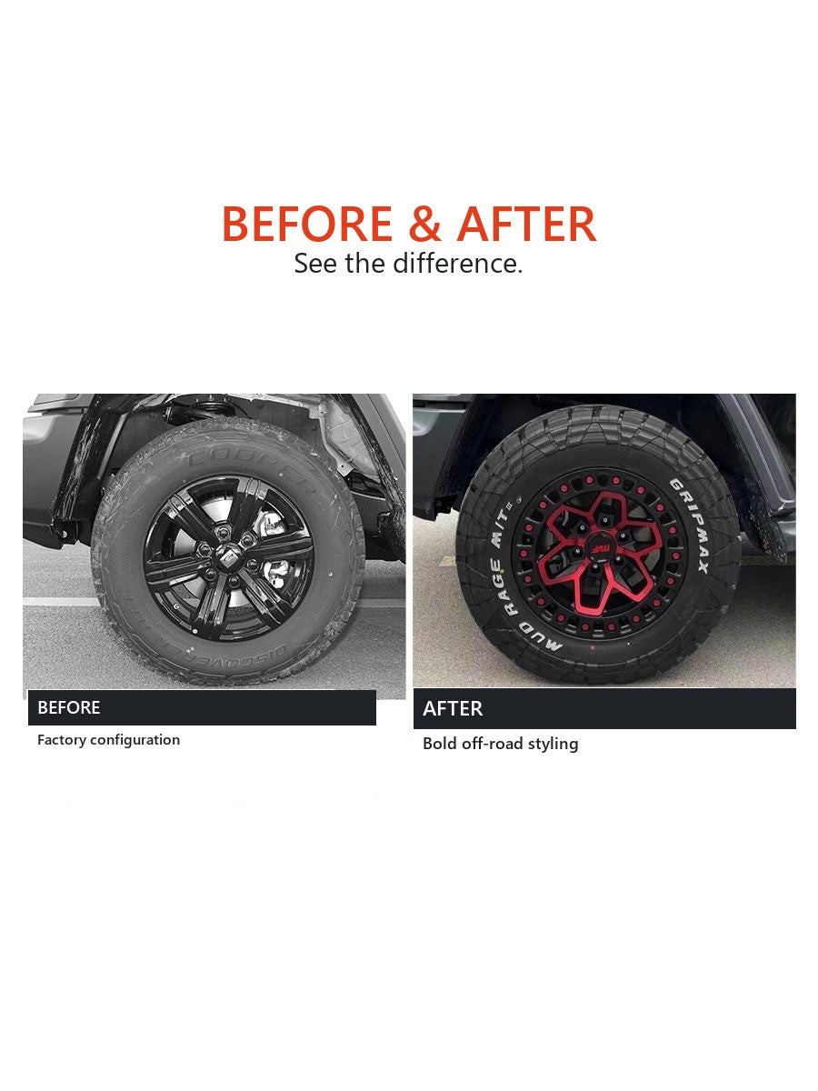 17-inch Aluminium off-road wheels for the upgrade of Tank 300 – image 6