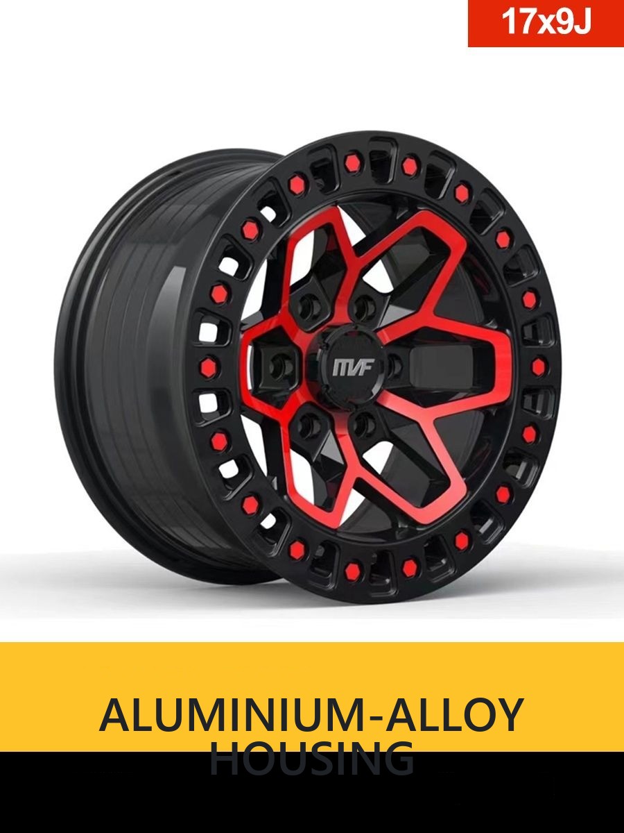 17-inch Aluminium off-road wheels for the upgrade of Tank 300 – image 7#Colour_Red