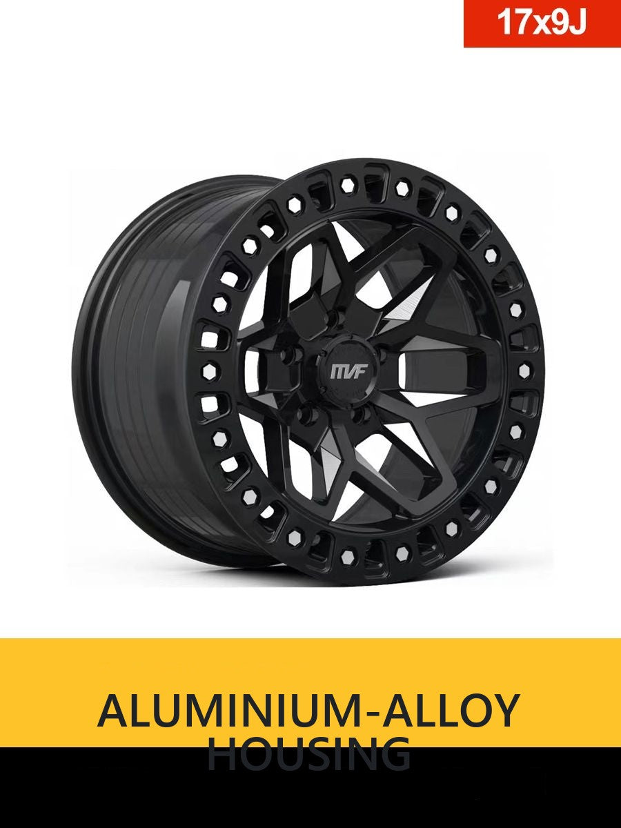 17-inch Aluminium off-road wheels for the upgrade of Tank 300 – image 12#Colour_Black-grey