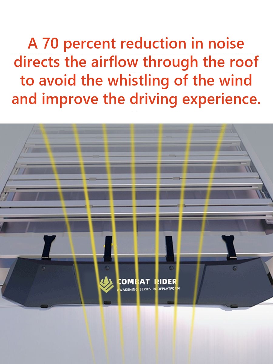 Tank 300/400/500 roof rail spoiler that minimizes wind noise �C Style 2 – image 4