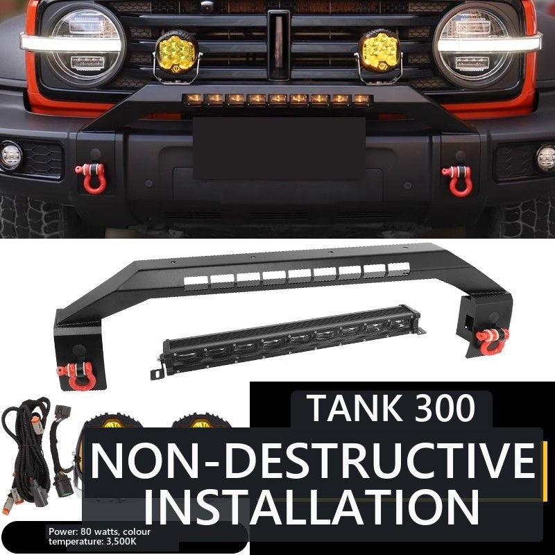 Retro stylish front bumper rack Tank 300 – image 7#Colour_Yellow