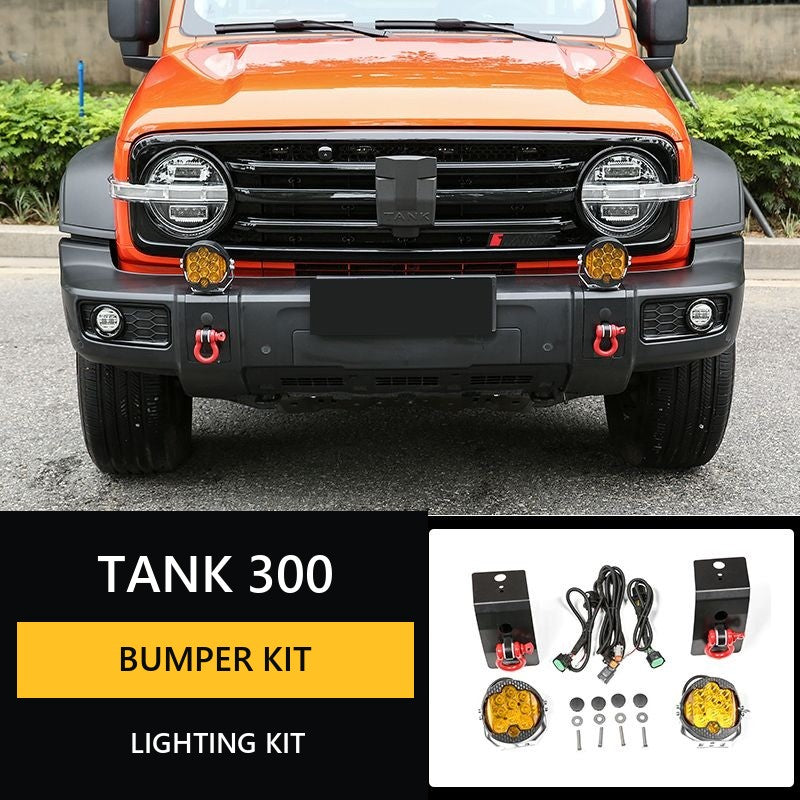 LED spotlights for upgrade of the front bumper cover Tank 300#Colour_Yellow