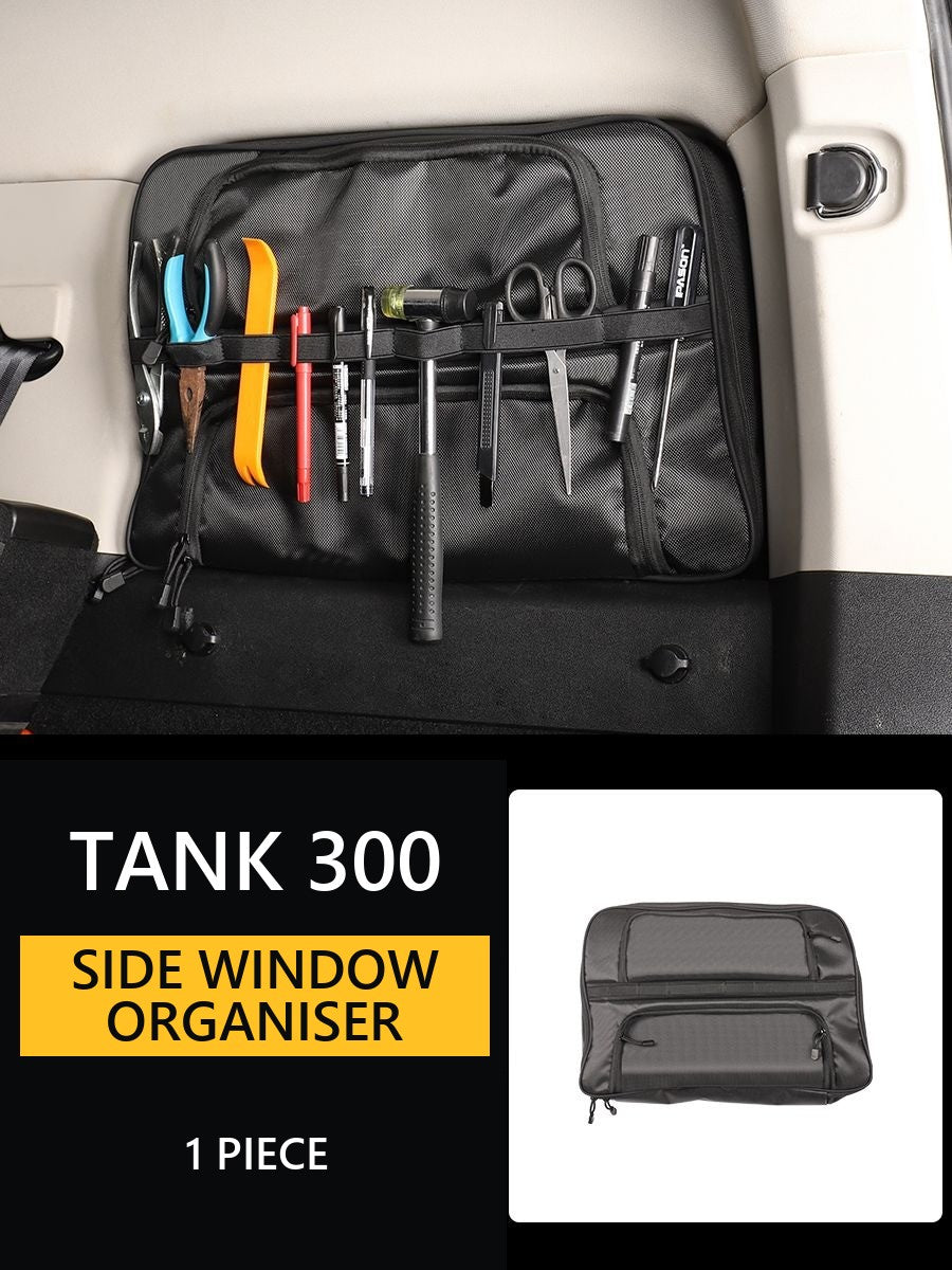 Storage Bag in the side window of the rear door of Tank 300 trunk – product image 7#Colour_Matte