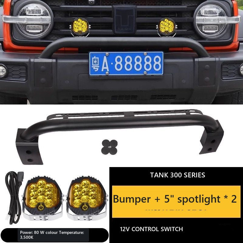 Front bumper Tank 300 �C Style 2 – image 7#Pack & Colour_Grey, black
