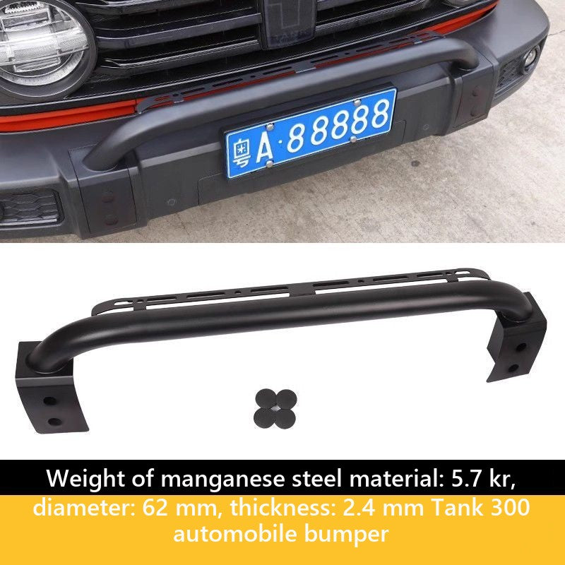Front bumper Tank 300 �C Style 2 – image 8#Pack & Colour_Black-grey