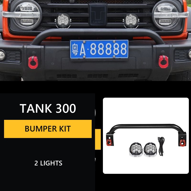 Front bumper Tank 300 �C Style 2 – image 10#Pack & Colour_White-coloured