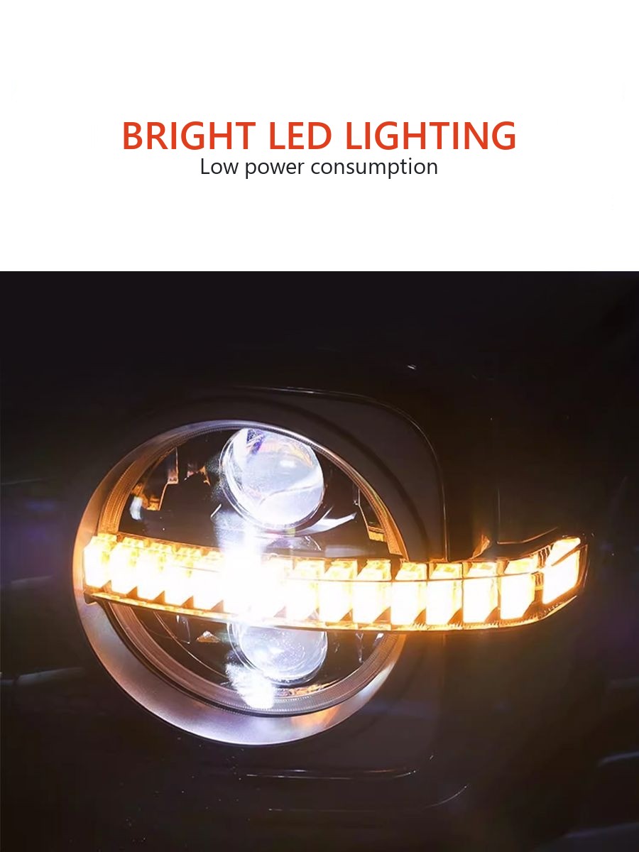 Set of LED headlamps for Tank 300 �C Laser lenses – image 5