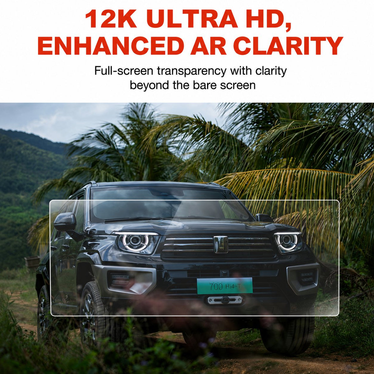 Tempered glass protective film for Tank 700 screen – image 5