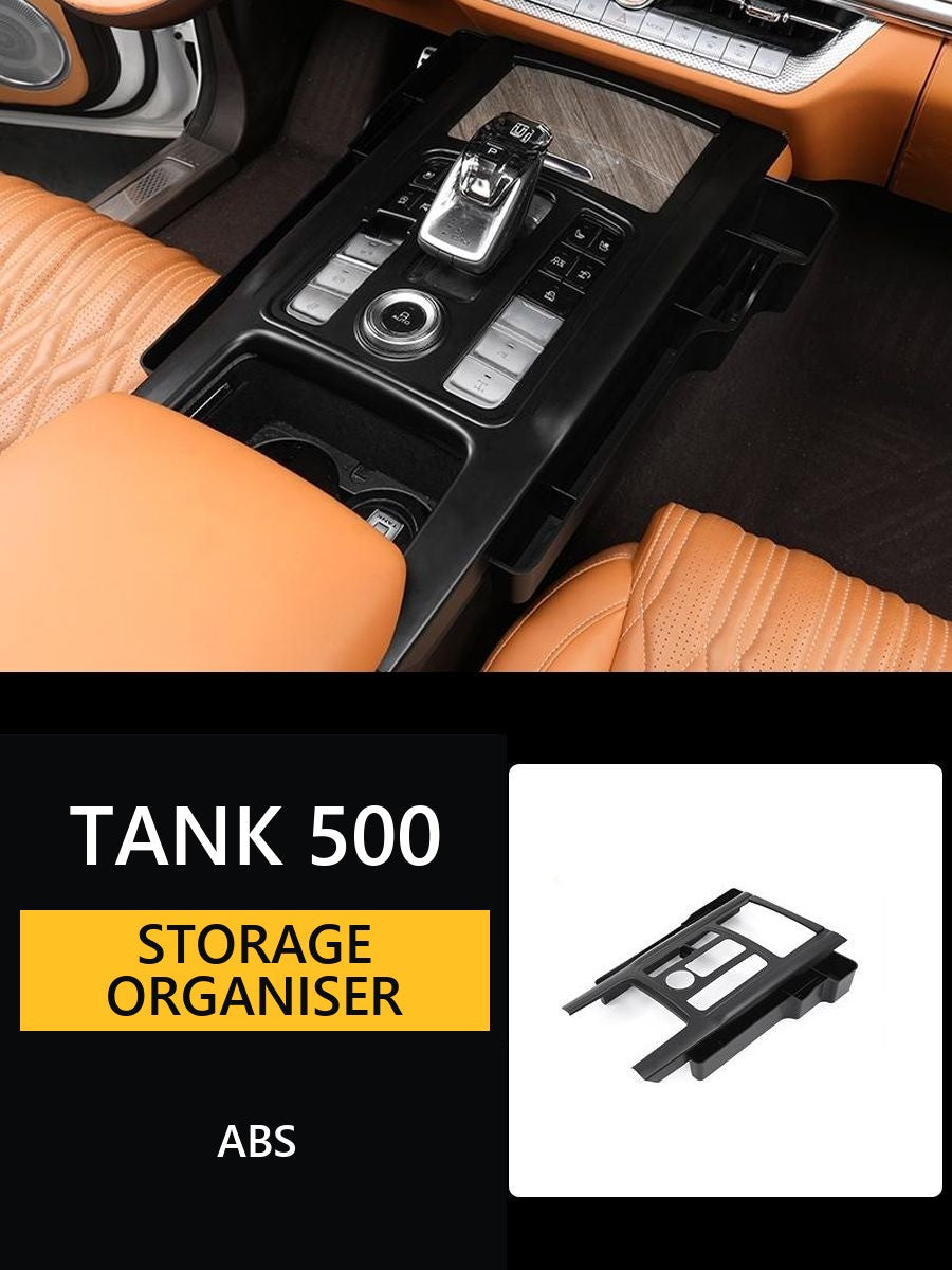 Organiser for the centre console Tank 500 – image 8#Colour_Black