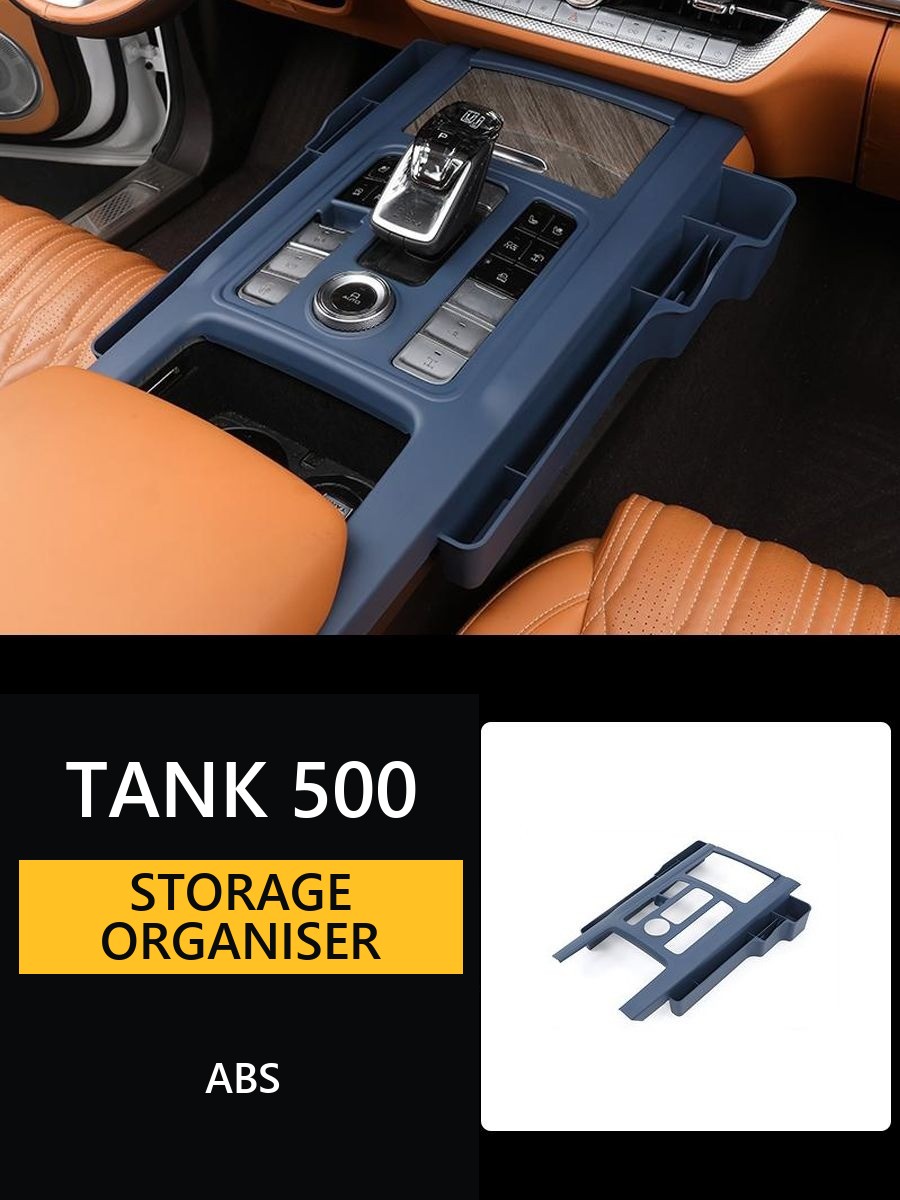 Organiser for the centre console Tank 500 – image 11#Colour_Blue