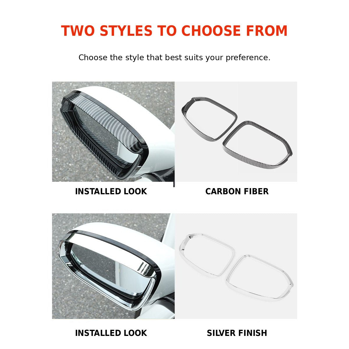 Side mirror overlay for rain protection Tank 500 – image 4