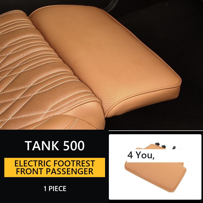 Electric footrest for front passenger Tank 500 – image 7#Colour_Light-brown
