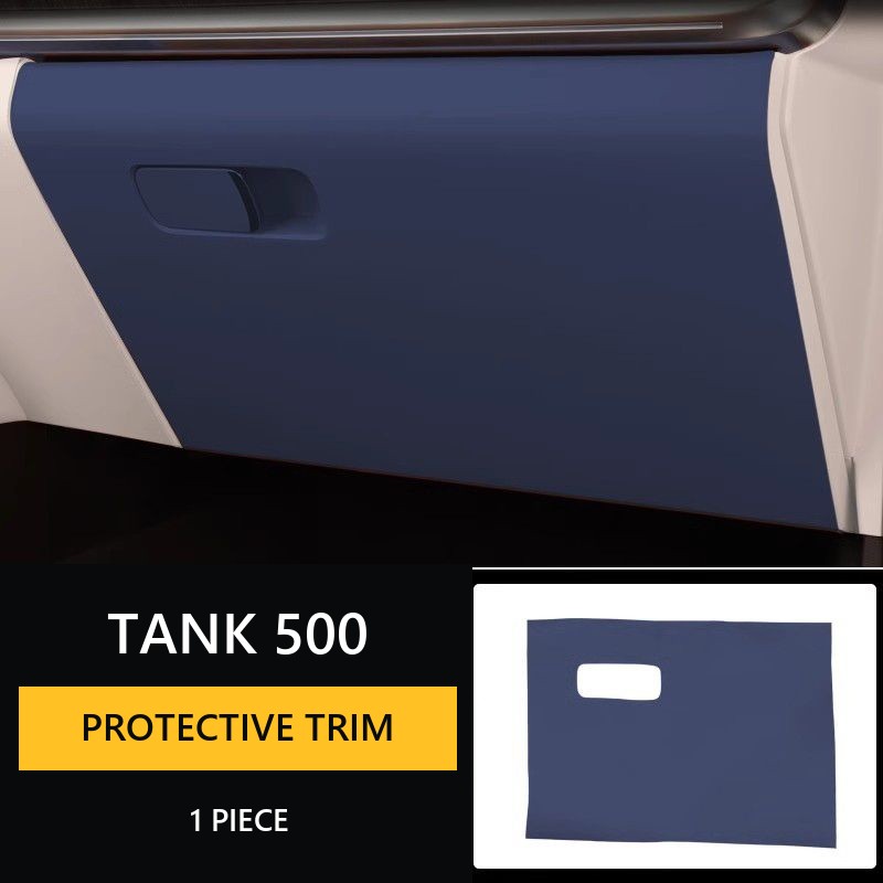 Protective cover for the passenger seat Tank 500#Colour_Blue