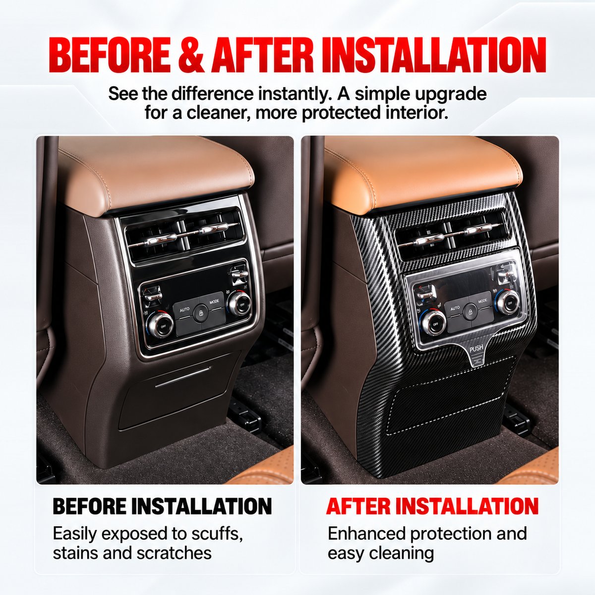 Tank 500 decorative frame for rear vents – image 2