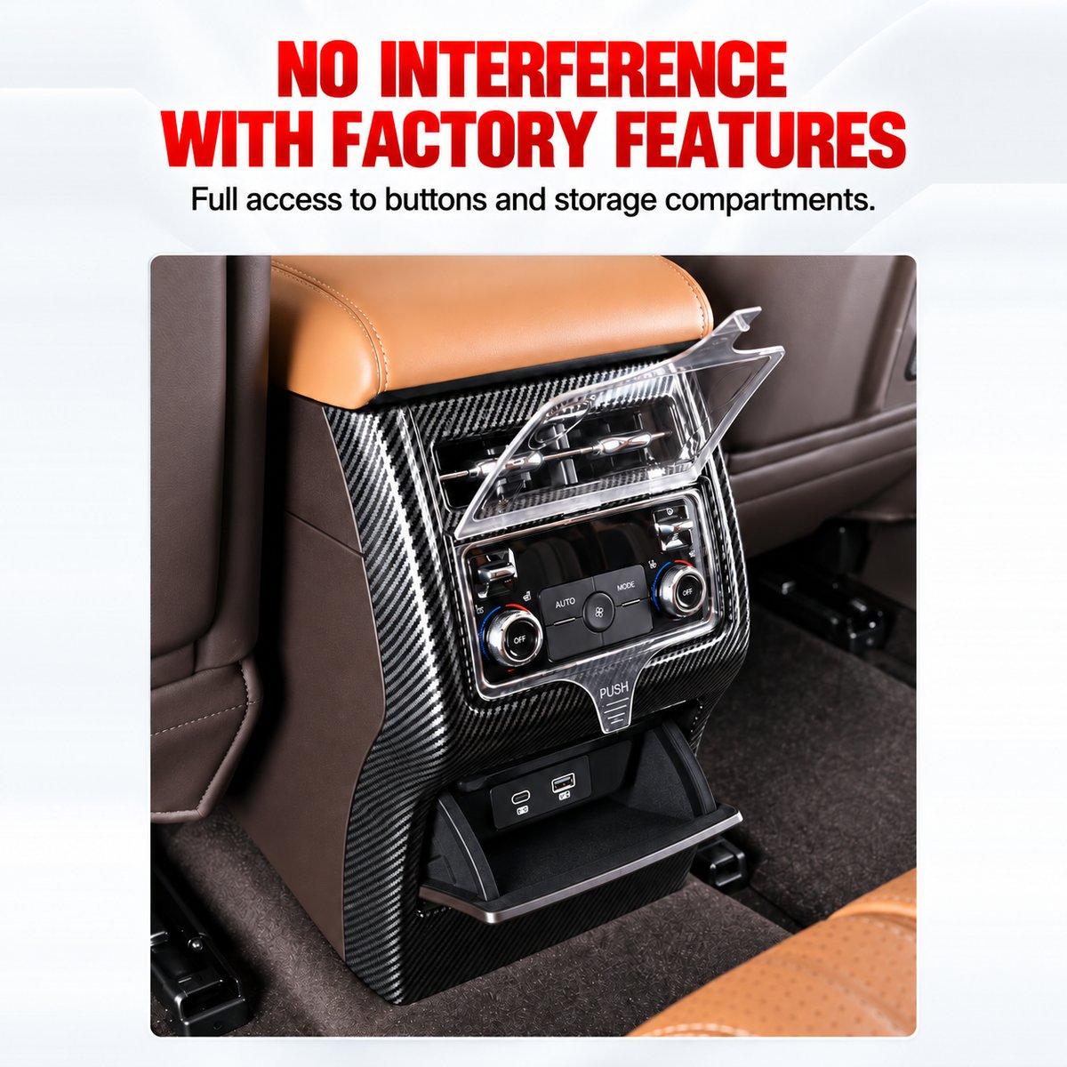 Tank 500 decorative frame for rear vents – image 4