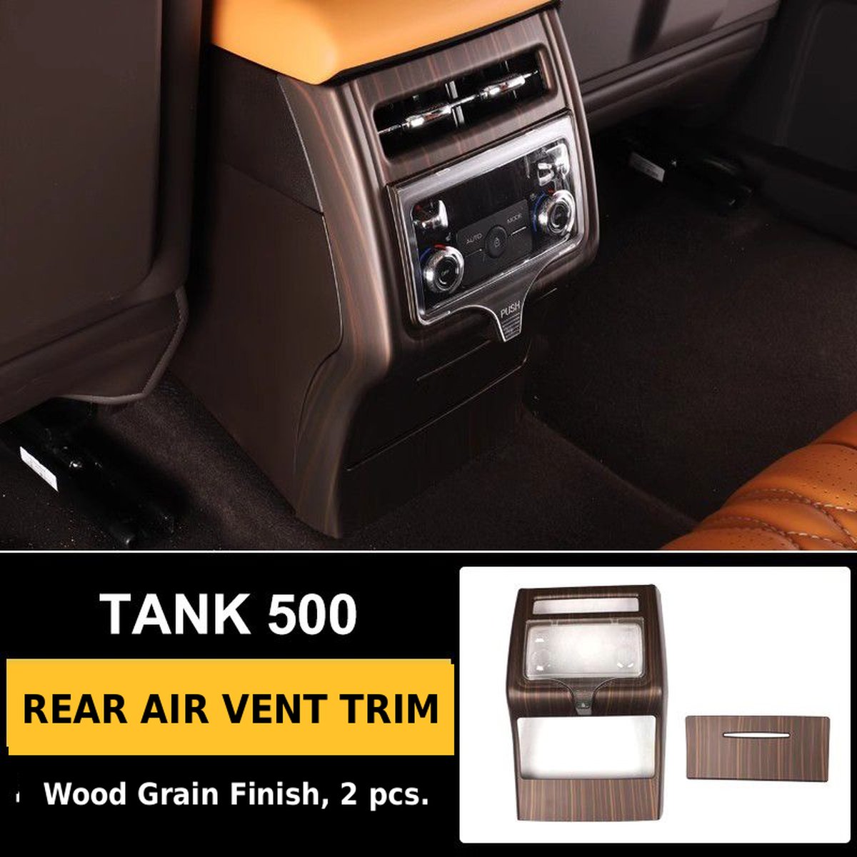 Tank 500 decorative frame for rear vents – image 7#Pack Size_2