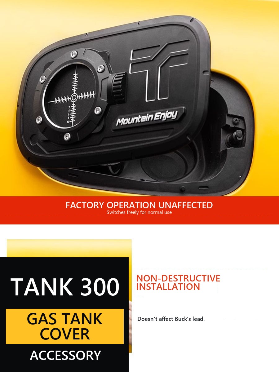 Tank 300 gas tank cover – image 5