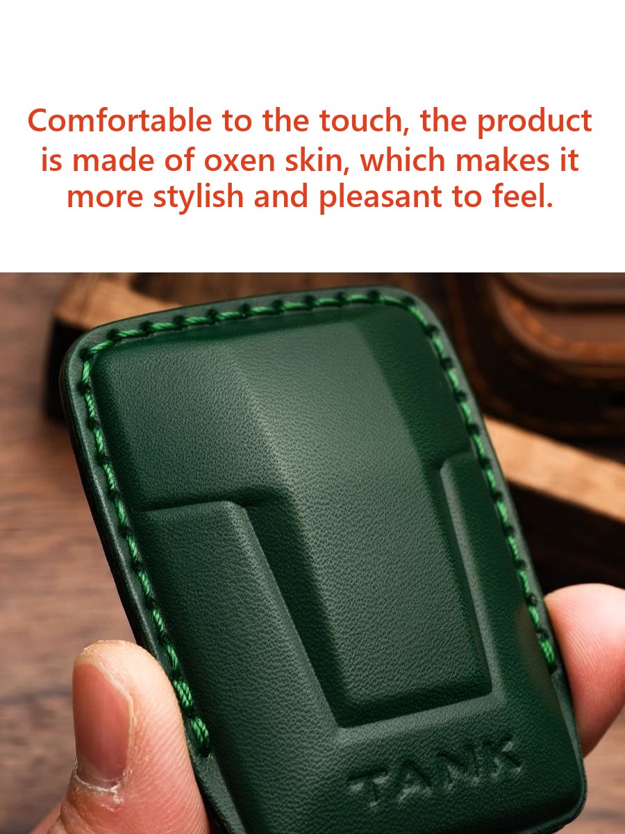 Tank 300 leather key case – image 5