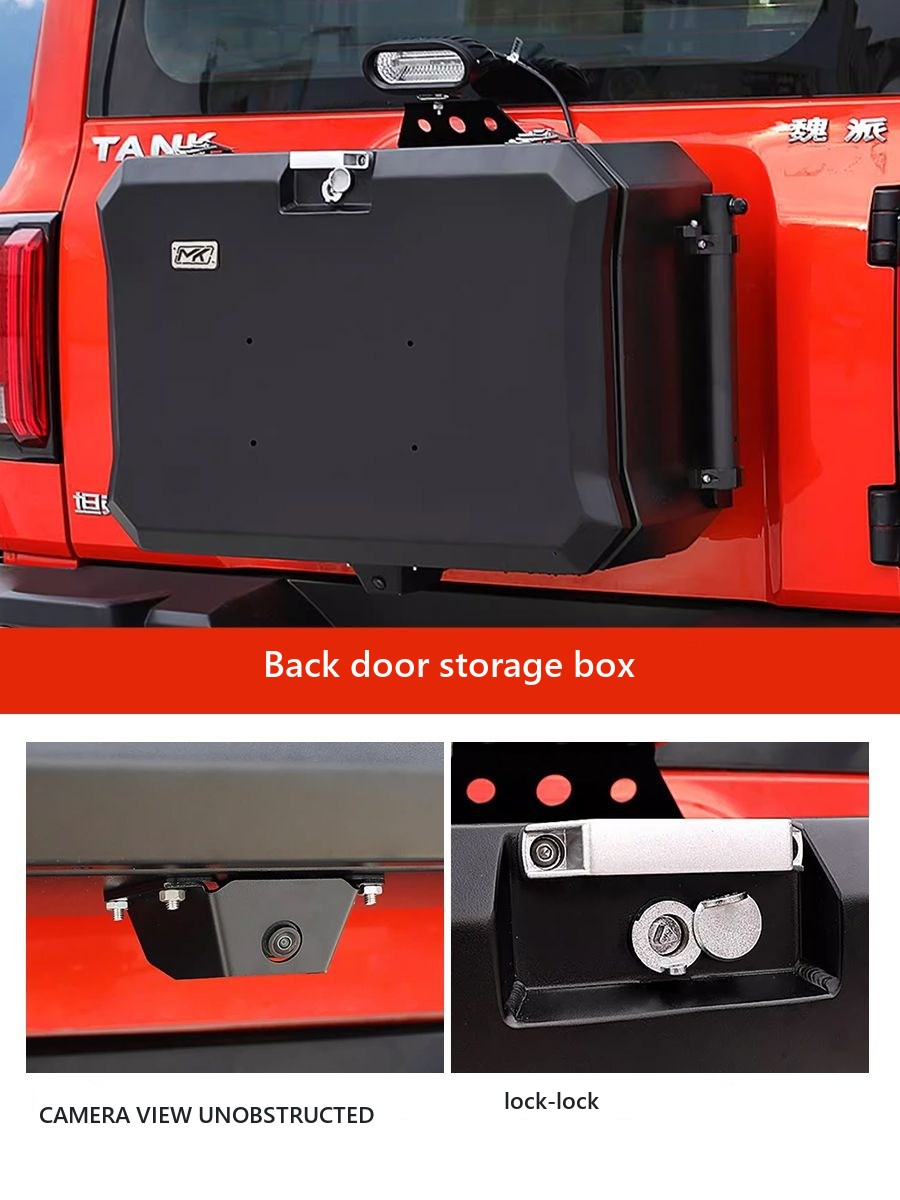 Tank 300 trunk in the tailgate – image 3