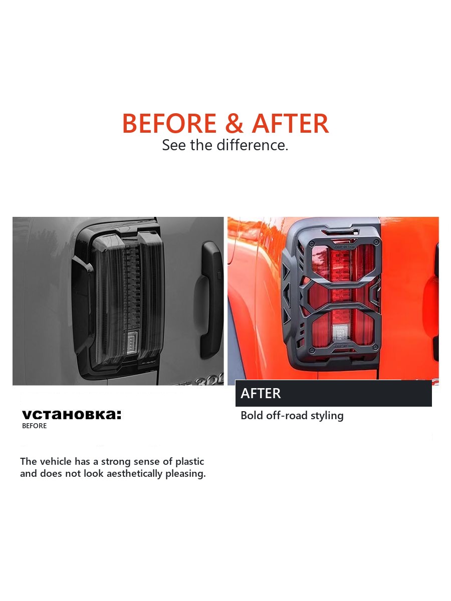 Protective screen for taillights Tank 300 – image 6