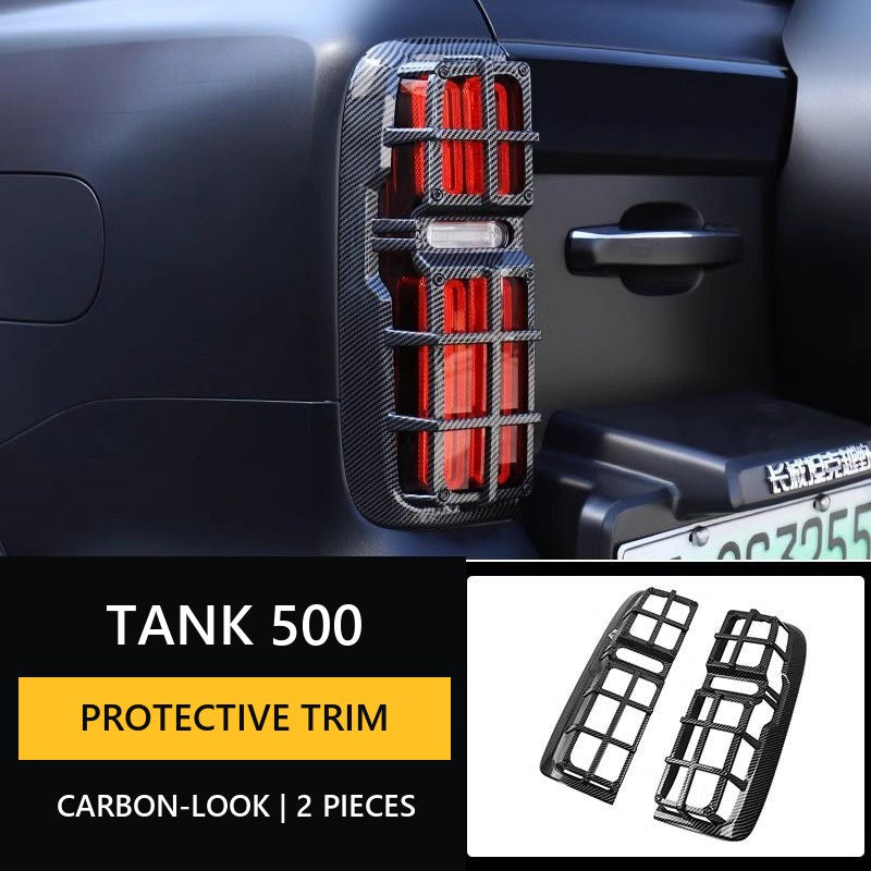 Protective screen for taillights Tank 500#Pack Size_1st