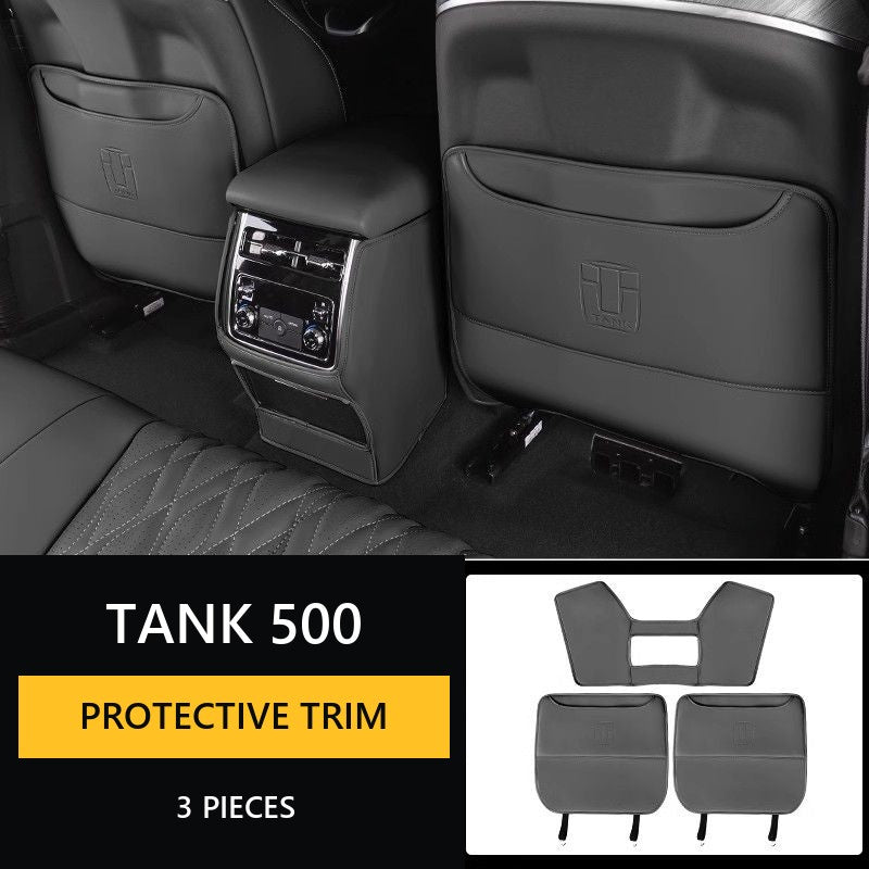 Protective mat for seats Tank 500#Colour_Black