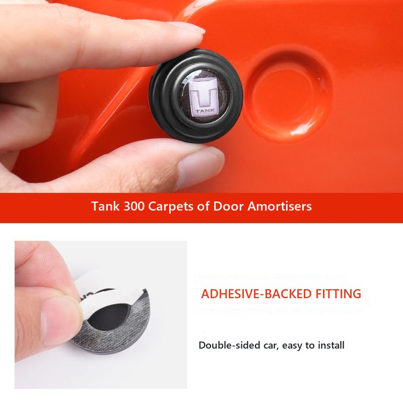 Rubber gasket shock absorber for the doors of Tank 300 – image 6