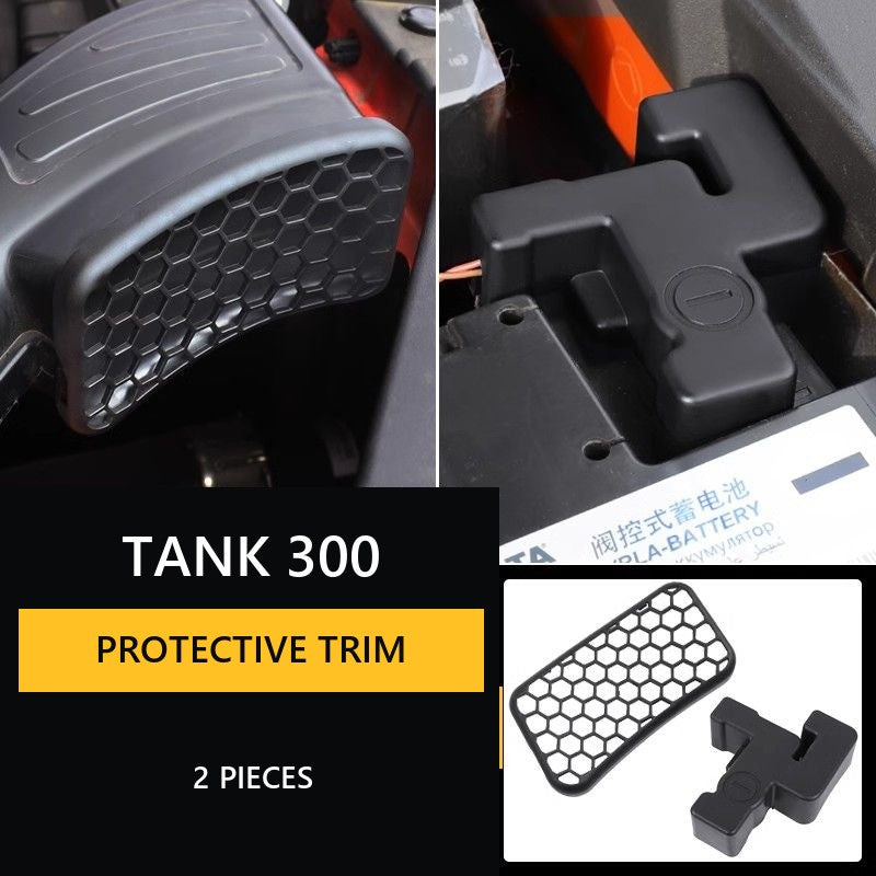 Protective plug for negative battery terminal and inlet Tank 300 – image 8#Pack & Colour_2 – Black