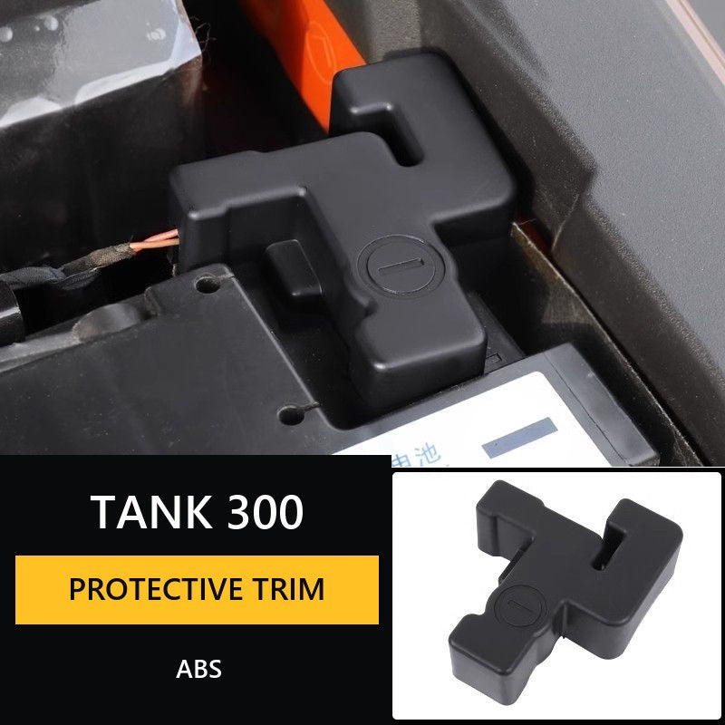 Protective plug for negative battery terminal and inlet Tank 300 – image 14#Pack & Colour_1st – Khaki