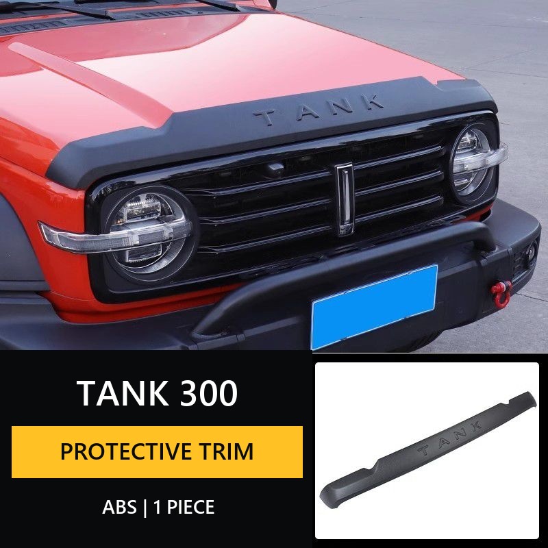 Protective cover for the front of Tank 300#Pack & Colour_Black