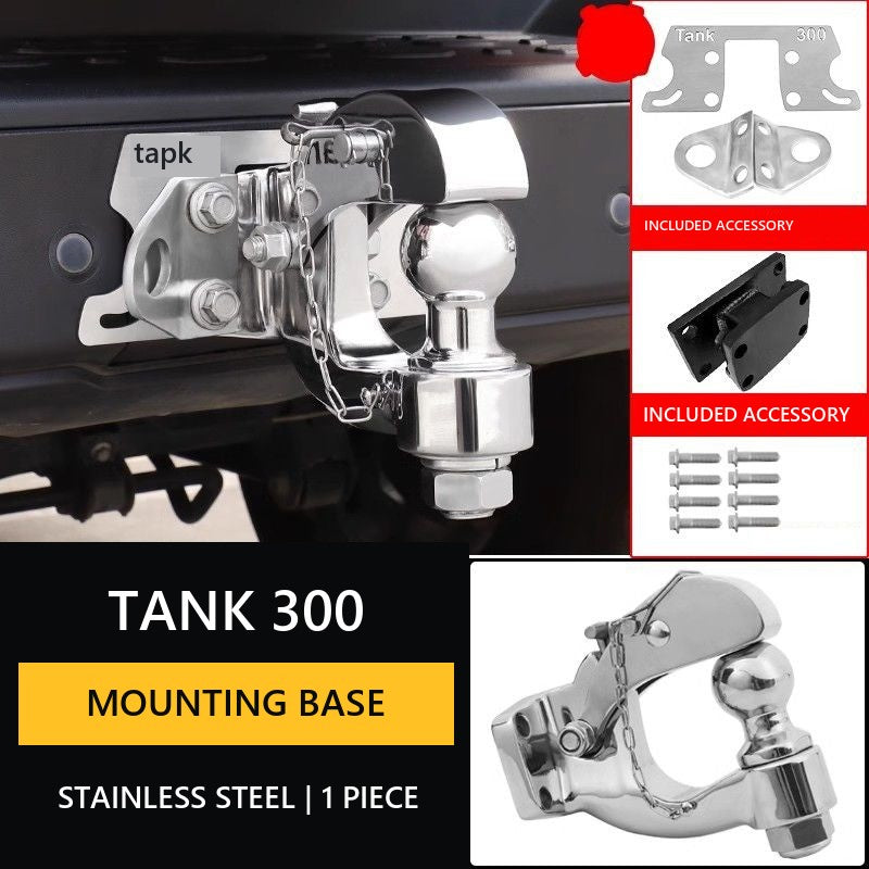 Square base for mounting Tank 300 – image 34#Colour_Metallic