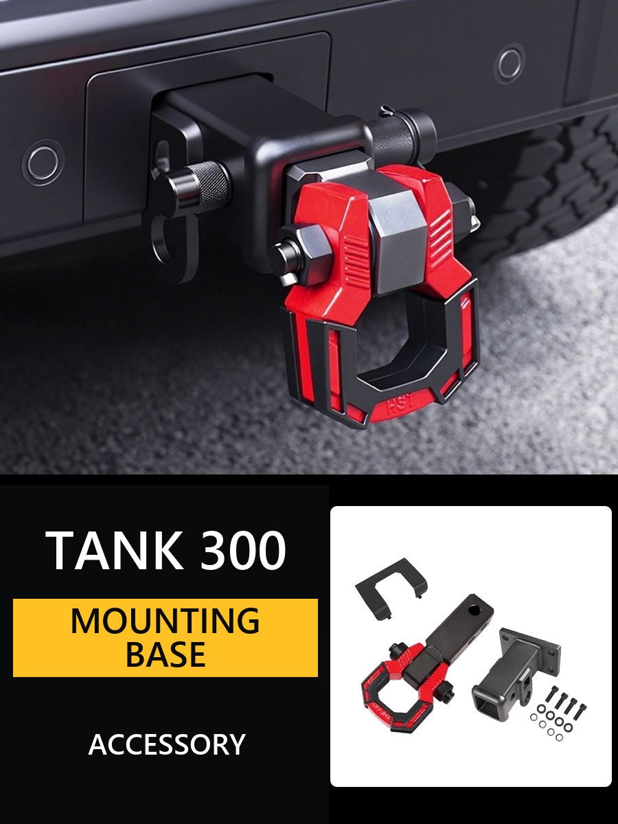 Square base for mounting Tank 300 – image 42#Colour_Black – 3