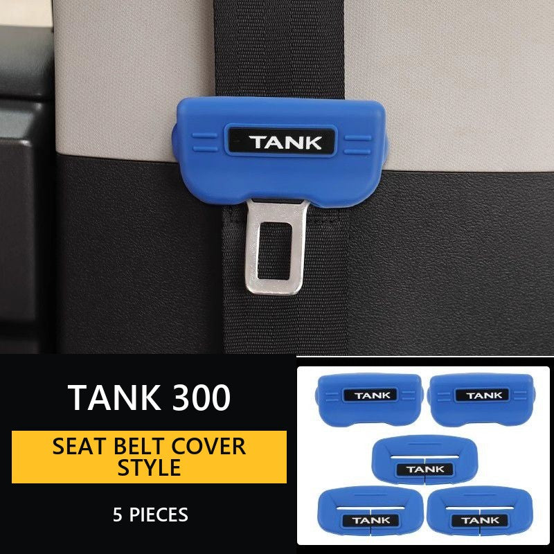 Seat belt cover Tank 300 – Style 2#Colour_Dark-blue