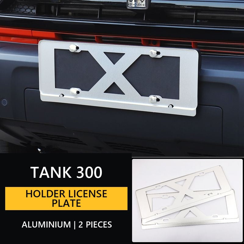 Holder of Tank 300 license plate#Colour_Silvery