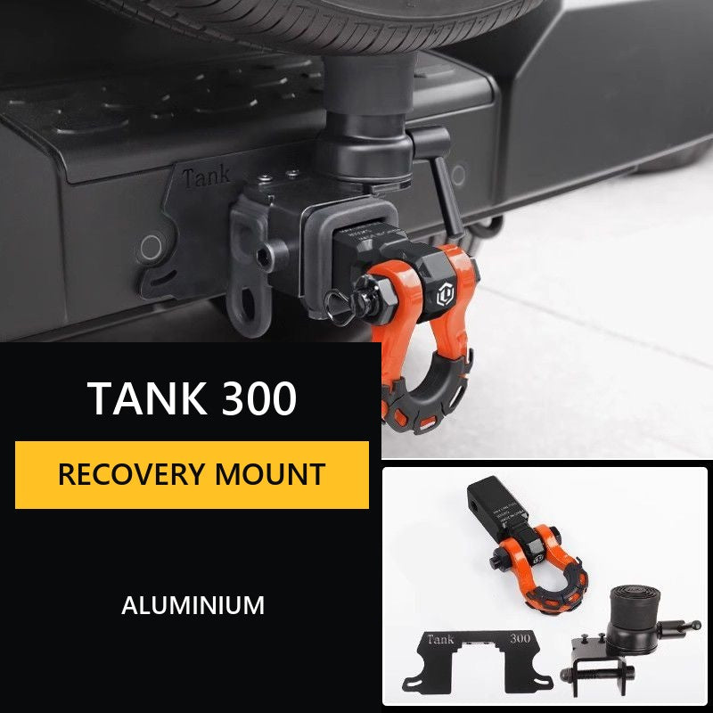 Traction hook and jack Tank 300 – image 9#Colour_Black, orange