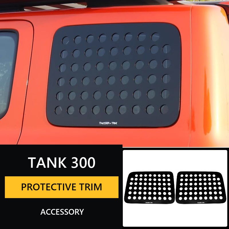 Tank 300 Rear side window protection#Colour_Black