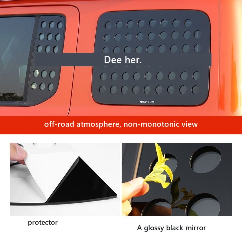 Tank 300 Rear side window protection – image 5