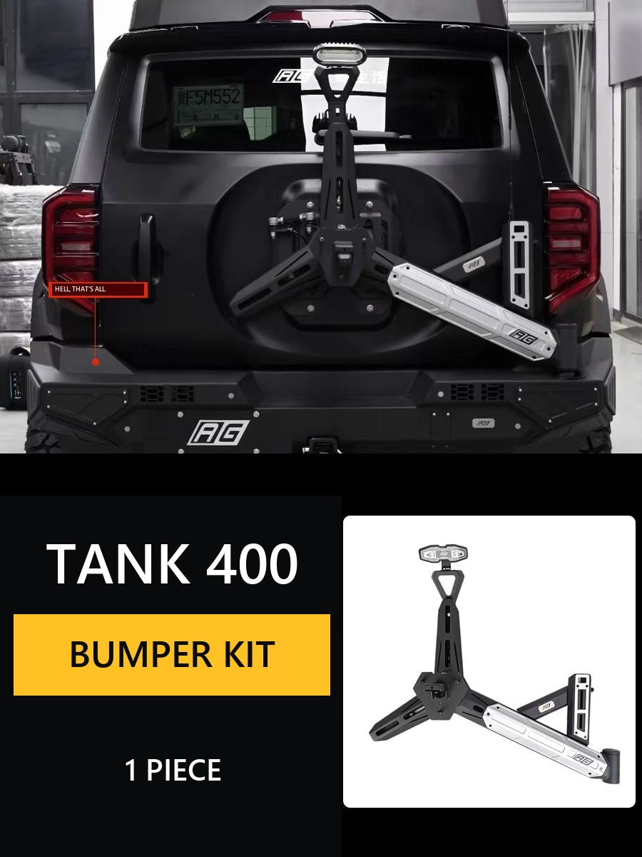 Sports bumper for Tank 400 – image 10#Colour_Black-grey