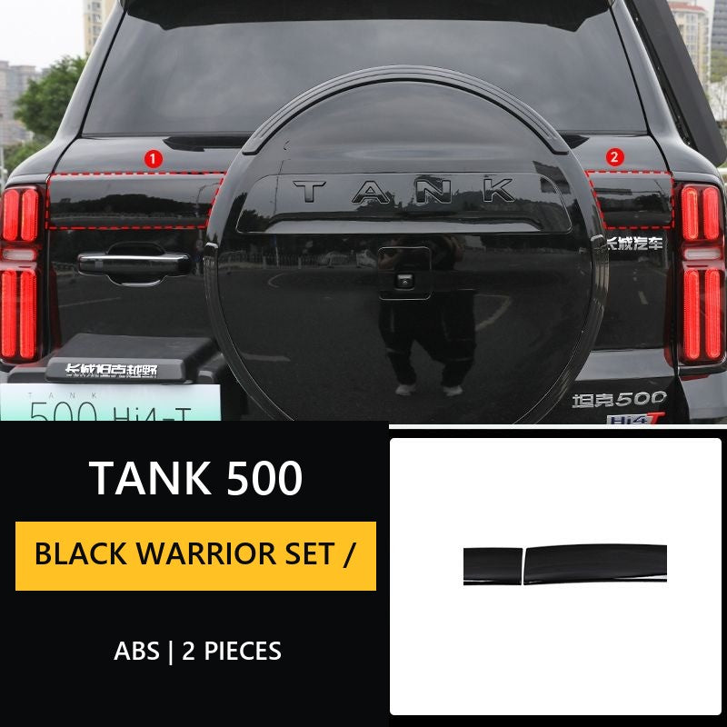 Set of external decorative elements for Tank 500 – image 10#Colour_Light-grey