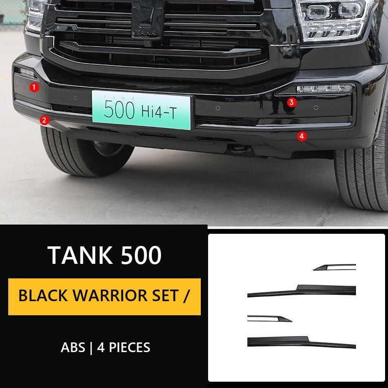 Set of external decorative elements for Tank 500 – image 14#Colour_Olive